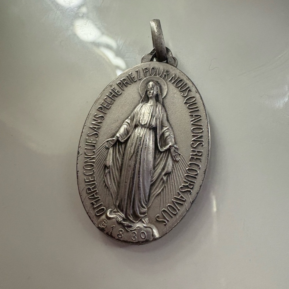 Silver Religious Pendant
